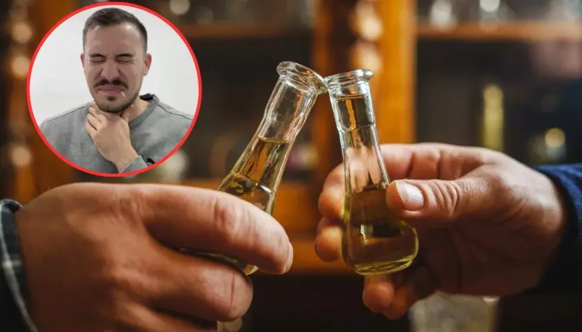 Alkohol na ból gardła? Lekarze mówią NIE! Poznaj prawdę i alternatywy.