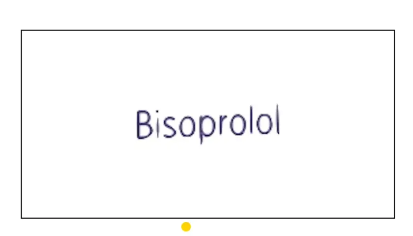Napis Bisoprolol. To lek stosowany w leczeniu chorób serca, często przepisywany przez lekarzy.