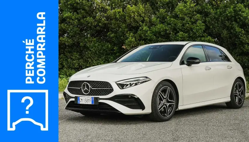 Mercedes Classe A 180 CDI bianca, un'auto elegante e moderna, perfetta per chi cerca stile e prestazioni.