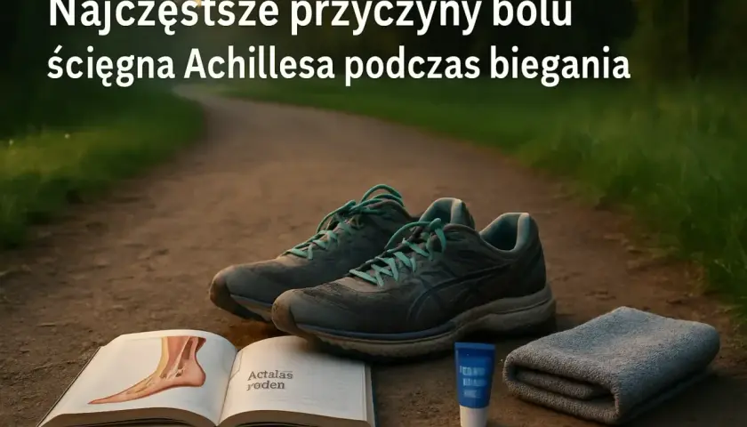 Buty biegowe, książka o anatomii stopy i maść – wszystko to może pomóc, gdy dopadnie Cię ból Achillesa po bieganiu.