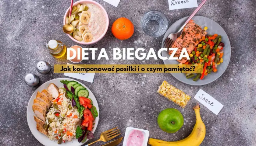Zdrowe posiłki dla biegacza: owsianka, kurczak z ryżem, łosoś z warzywami, owoce i batonik. Co zjesc przed biegiem?