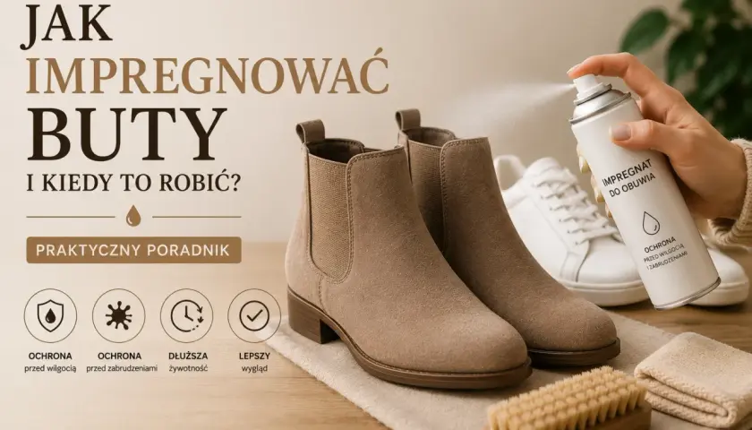 Jak impregnować buty? Poradnik pokazuje, jak chronić obuwie przed wilgocią i zabrudzeniami, zapewniając mu dłuższą żywotność i lepszy wygląd.