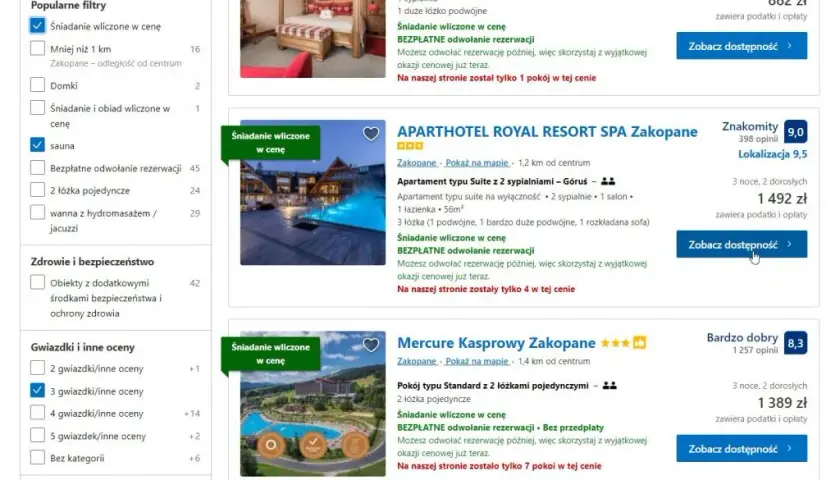 Jak tanio zarezerwować nocleg i uniknąć wysokich kosztów