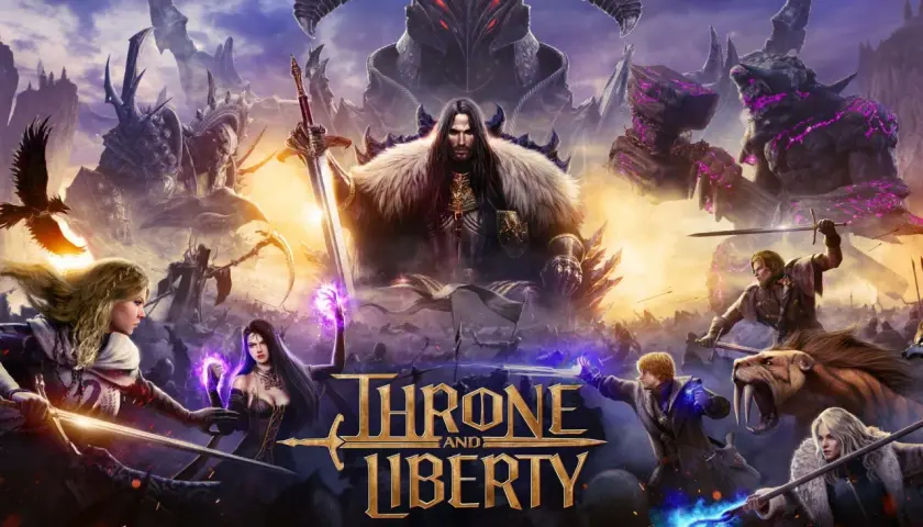 Wojownicy walczą o wolność w świecie Throne and Liberty. Potężny władca na tronie, mroczne istoty i magiczne moce.