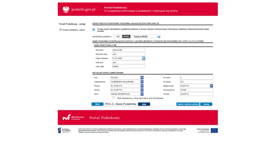 PCC-3 od hipoteki: Jak zapłacić podatek krok po kroku online?