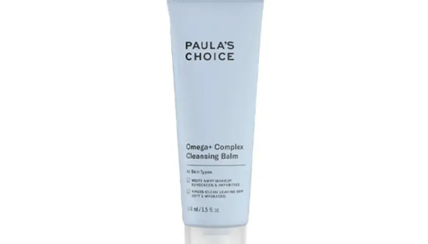 Paula's Choice Omega+ Complex Cleansing Balm, en effektiv sminkborttagning olja som rengör och återfuktar huden.
