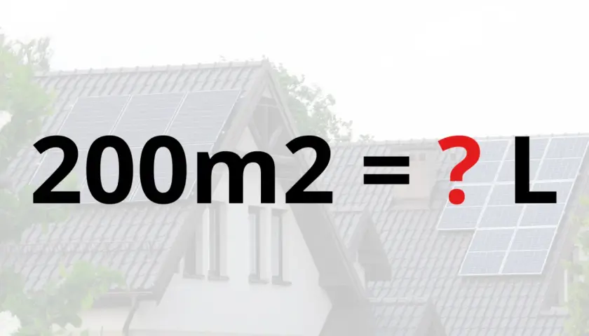 Jaki zbiornik na deszczówkę dla dachu 200m2? Oblicz idealną pojemność