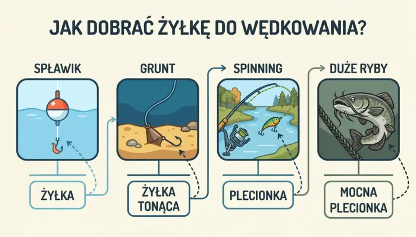 Żyłka czy plecionka na spławik? Poznaj werdykt eksperta!