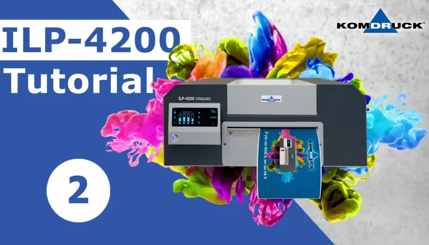 ILP-4200 Tutorial: Ein spektrum programmer-Drucker mit lebendigen Farben.