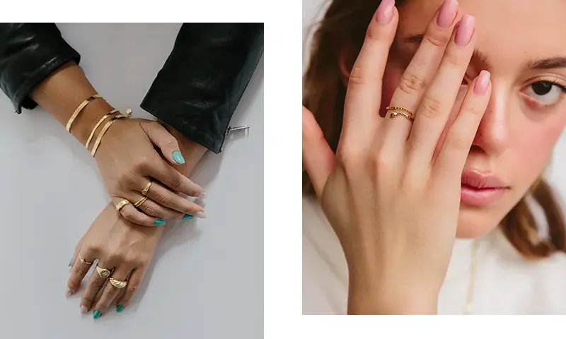 Obrączka na palcu wskazującym: Co oznacza? Historia, moda, symbolika