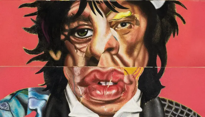 Fragmentary portrait, sugerujący nową płytę Rolling Stones.