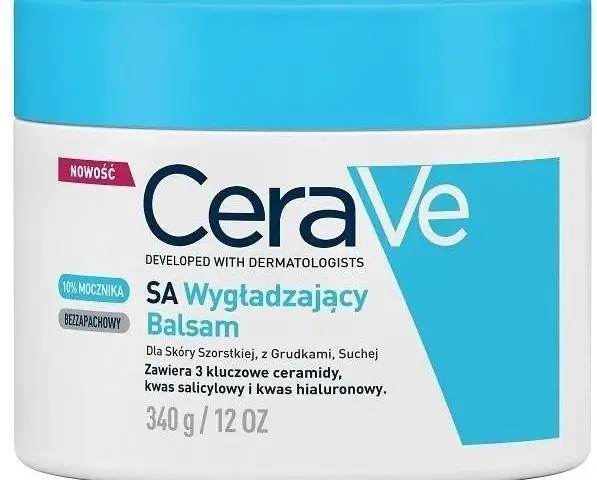 CeraVe balsam wygładzający – skuteczne rozwiązanie na szorstką skórę