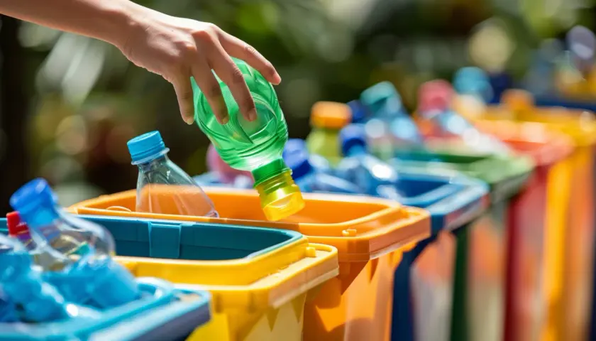 Segregacja plastiku i tworzy sztucznych: zasady, kolory pojemników