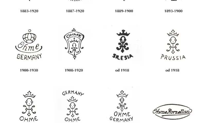 Porcelana Ilmenau - piękna historia i charakterystyczne sygnatury