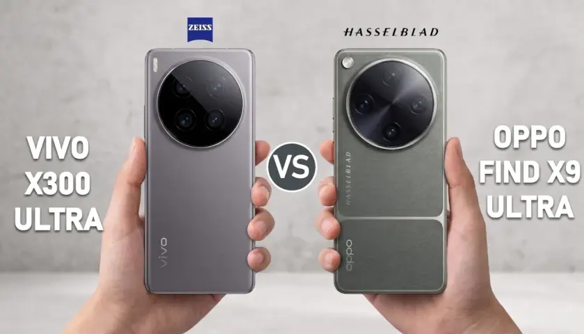 Porównanie aparatów Vivo X300 Ultra i oppo flagowiec Find X9 Ultra.