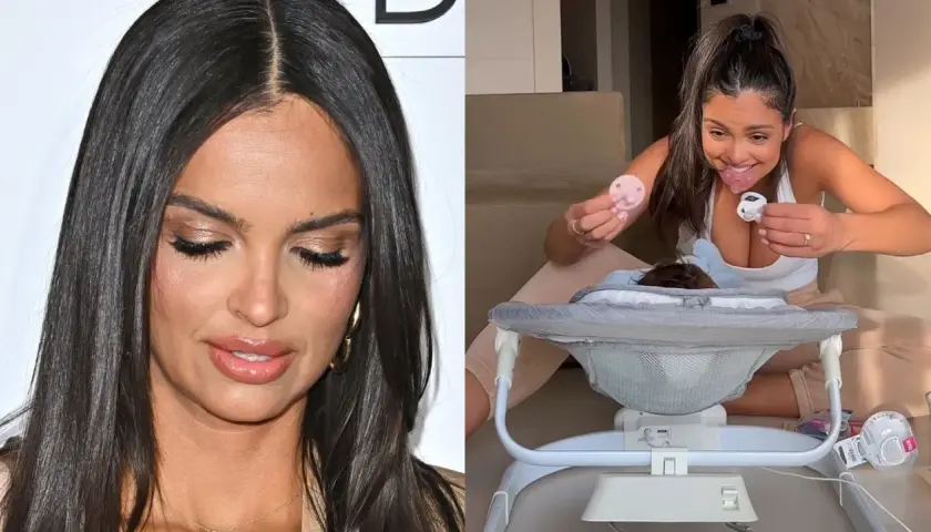 Klaudia El Dursi z synkiem. Czyżby to był jej pierwszy mąż?