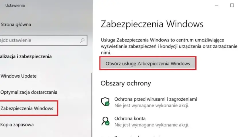Jak wyłączyć zabezpieczenia Windows 10 i uniknąć problemów z systemem