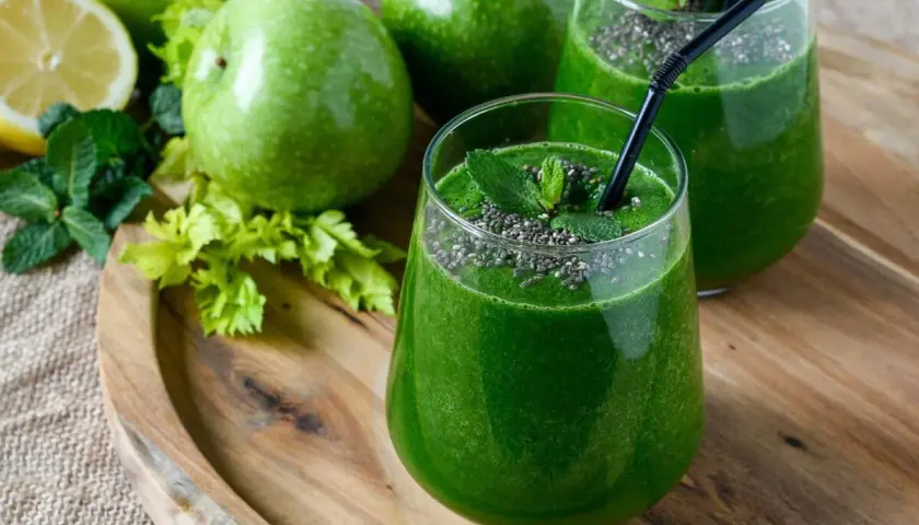 Deliciosos batidos de pepino y manzana para una vida saludable