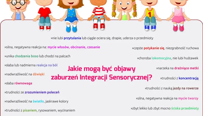 Czy to SI? Objawy zaburzeń sensorycznych u dzieci i co dalej