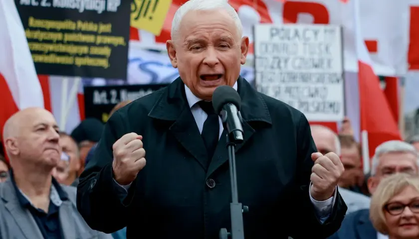 Kaczyński o Tusku: szokujące słowa i krytyka w Kozielicach