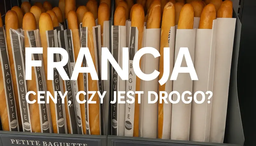 Francja: ceny, czy jest drogo? Zastanawiasz się, ile kosztuje obiad w Paryżu? Spójrz na te bagietki!