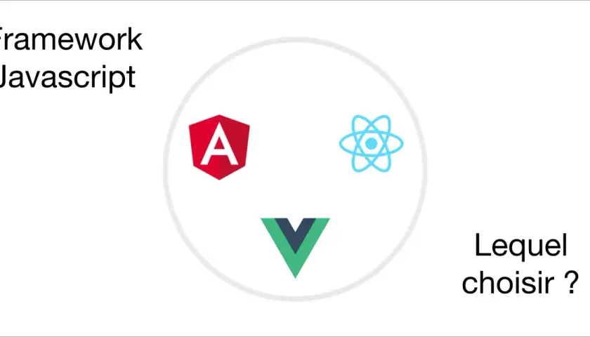 Le framework de développement Javascript : Angular, React, Vue. Lequel choisir ?
