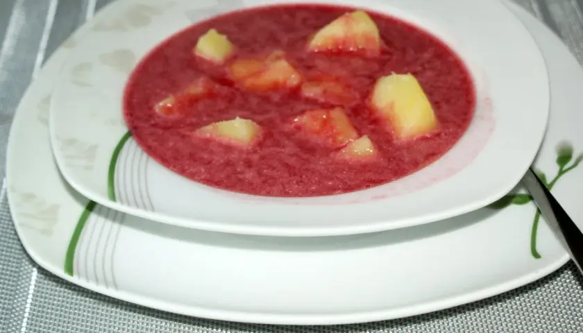 Barszcz czerwony z ziemniakami - Ile ma kcal?
