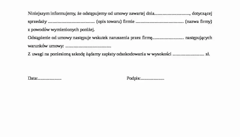 Kiedy można bezpiecznie odstąpić od umowy kupna sprzedaży bez konsekwencji