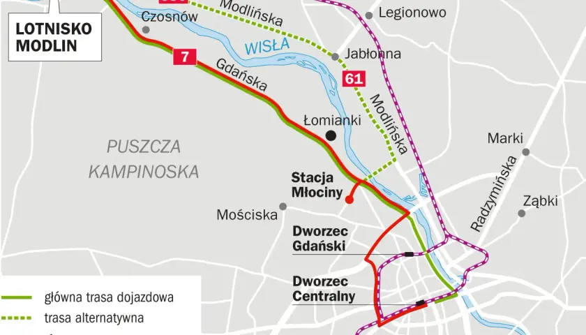 Jak dojechać z Lublina na lotnisko Modlin - najlepsze opcje transportu