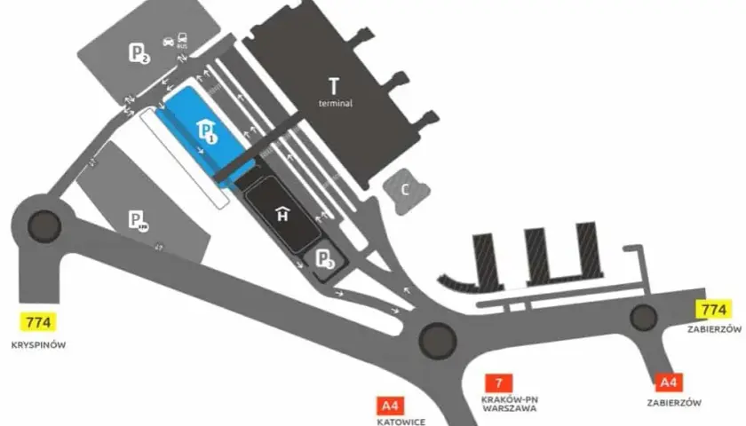 Ile kosztuje parking na lotnisku w Krakowie? Zaskakujące różnice cen!