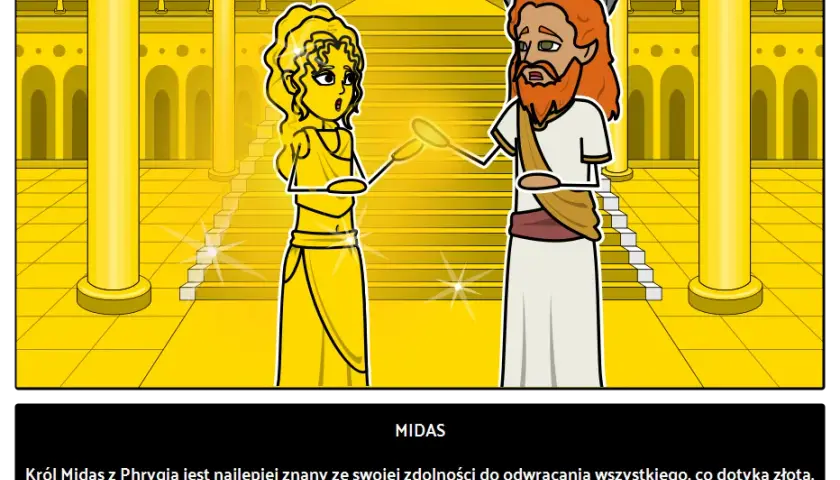 Midas i jego mit: jak chciwość prowadzi do zguby w mitologii greckiej