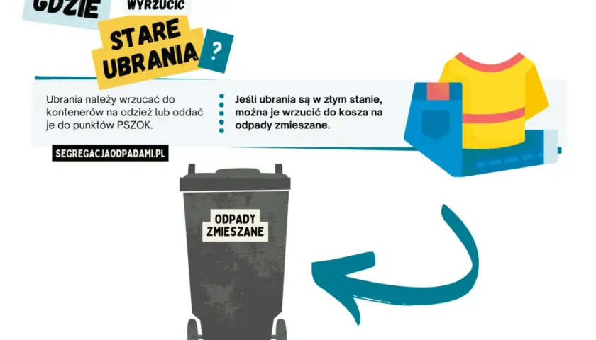Ubrania do jakich śmieci? Dowiedz się, jak prawidłowo segregować tekstylia