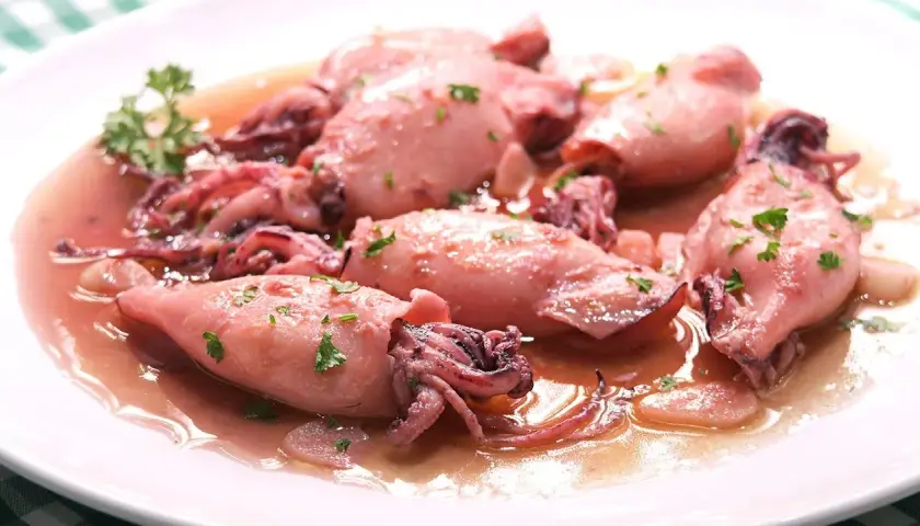 Receta fácil de calamar patagónico con ingredientes de Mercadona