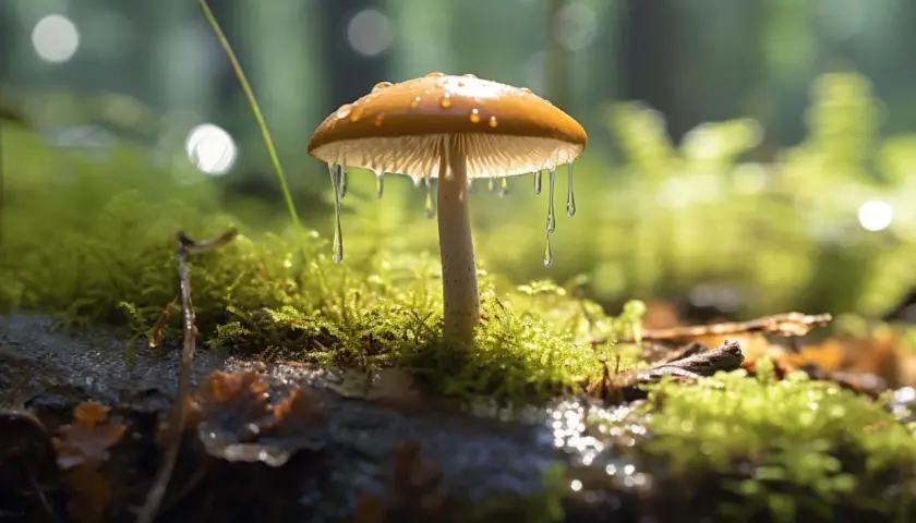 Ciemnobiałka płowa: Krótkotrzonowa i Coprinus - Właściwości i Zastosowanie