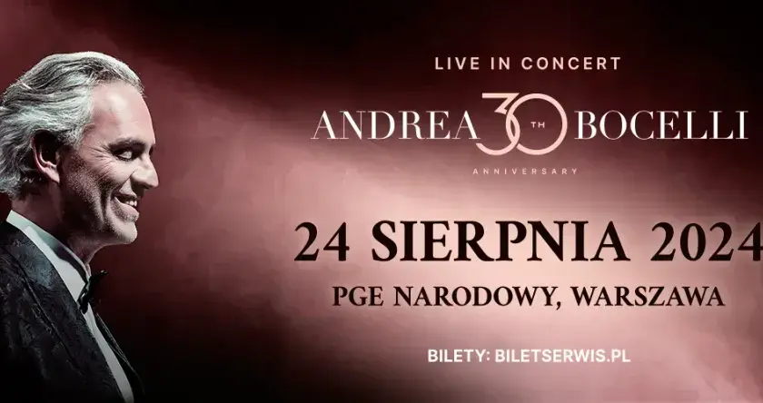 Gdzie odbył się koncert Bocellego w Warszawie – poznaj szczegóły
