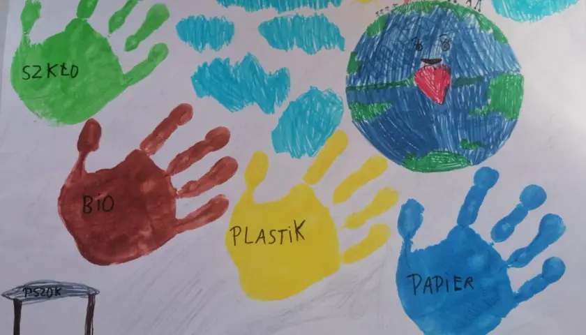 Świetny plakat o segregacji śmieci - praktyczne wskazówki krok po kroku
