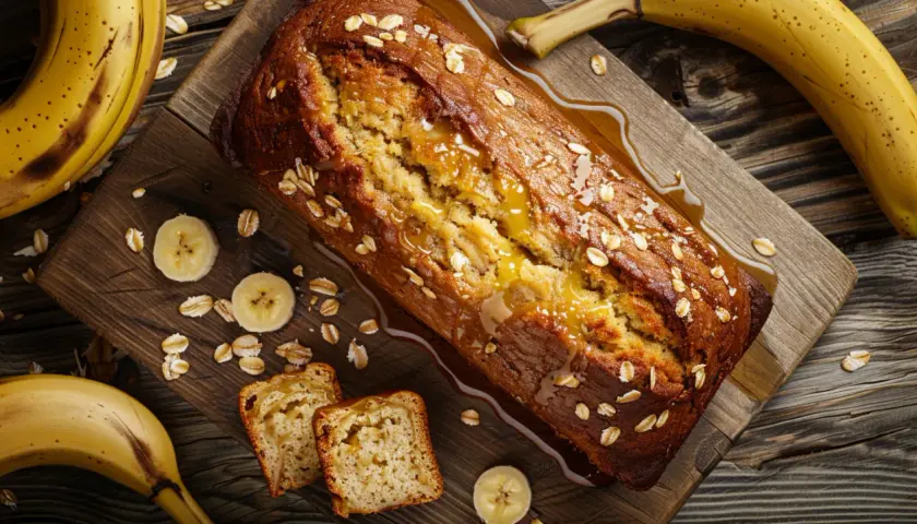 Owsiany chlebek bananowy: Smaczne i zdrowe pieczywo domowe
