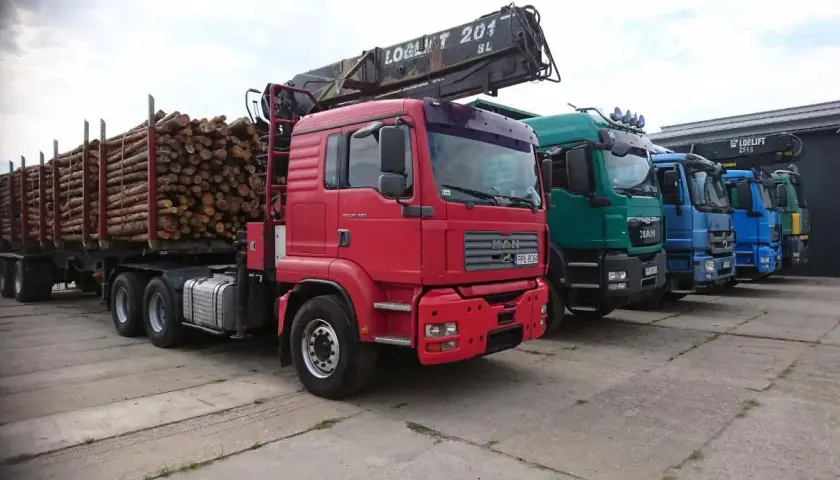  Samochody ciężarowe do transportu drewna - jakie wybrać, żeby transport był bezpieczny i opłacalny?