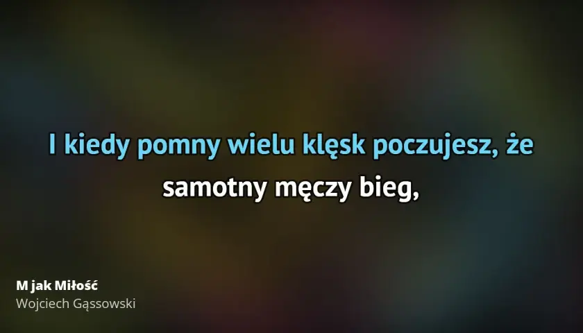 M jak miłość tekst piosenki - poznaj emocje i znaczenie utworu