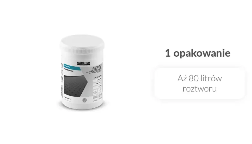 Jaki proszek do odkurzacza piorącego Karcher zapewni najlepsze efekty czyszczenia?