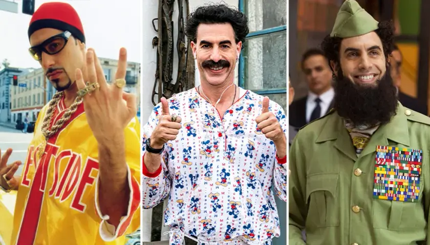 Najważniejsze filmy Sachy Barona Cohena: kompletna lista produkcji aktora