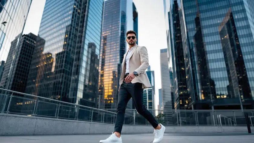 Białe sneakersy męskie – jak wybrać idealny model do stylizacji