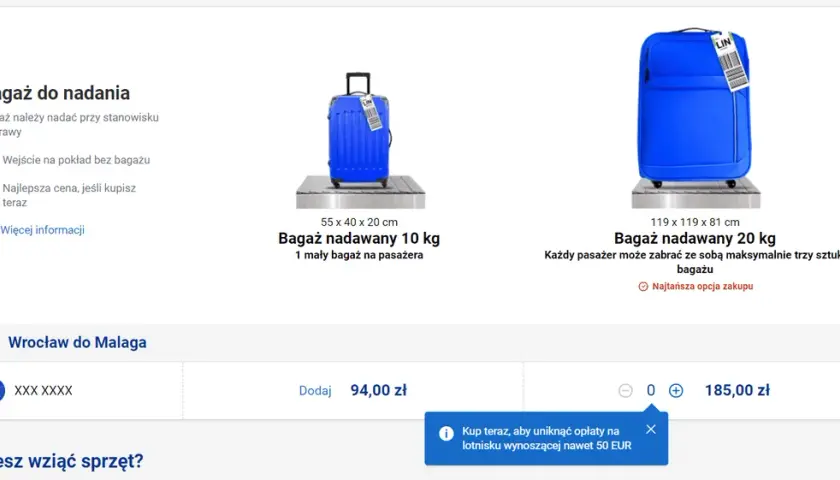 Czy można przewozić jedzenie w bagażu podręcznym Ryanair? Oto zasady