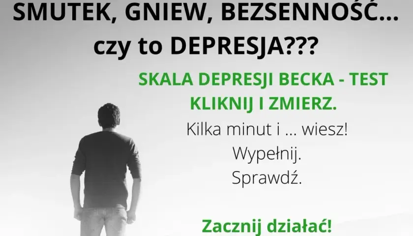 Jak sprawdzić czy mam depresję - objawy, testy i pomoc psychologiczna