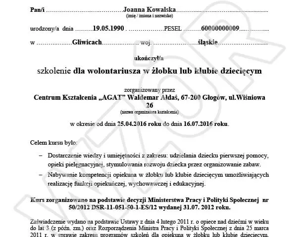 Jak napisać zaświadczenie o wolontariacie – wzór i przykłady do użycia