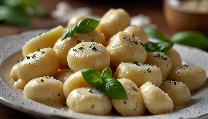 Gnocchi z sosem śmietanowym: Przepis na pyszne gnocchi z kremowym sosem