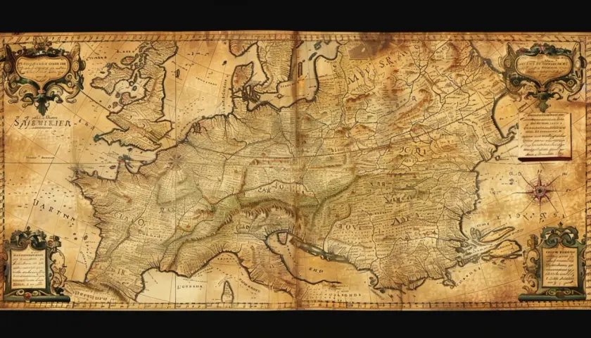 Mapa Polski XVII w.: Obraz kraju w odległych wiekach.