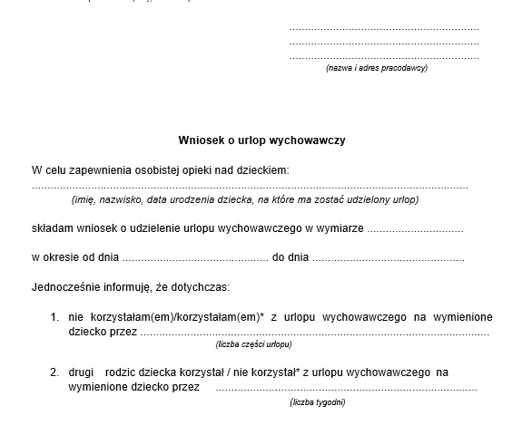 Urlop wychowawczy – co to jest, kto może z niego skorzystać i jak to działa?