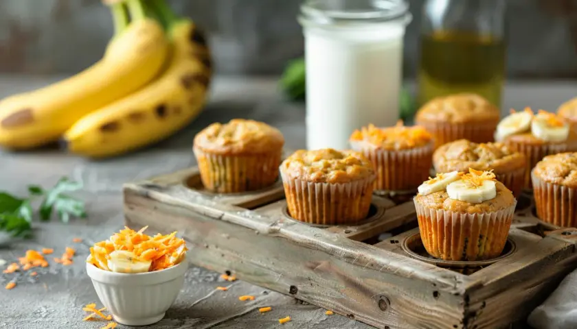 Muffinki bananowe bez cukru: Zdrowa i pyszna przekąska