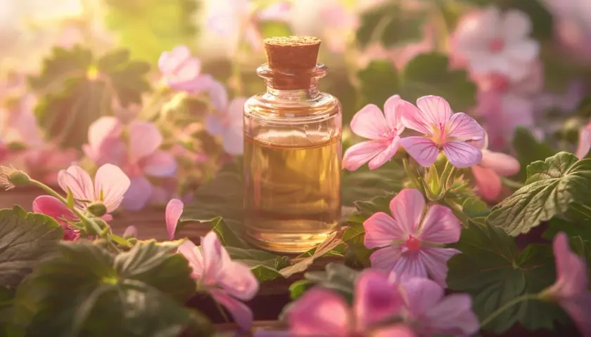 Olejek geranium - Dlaczego warto używać olejku geranium w pielęgnacji?